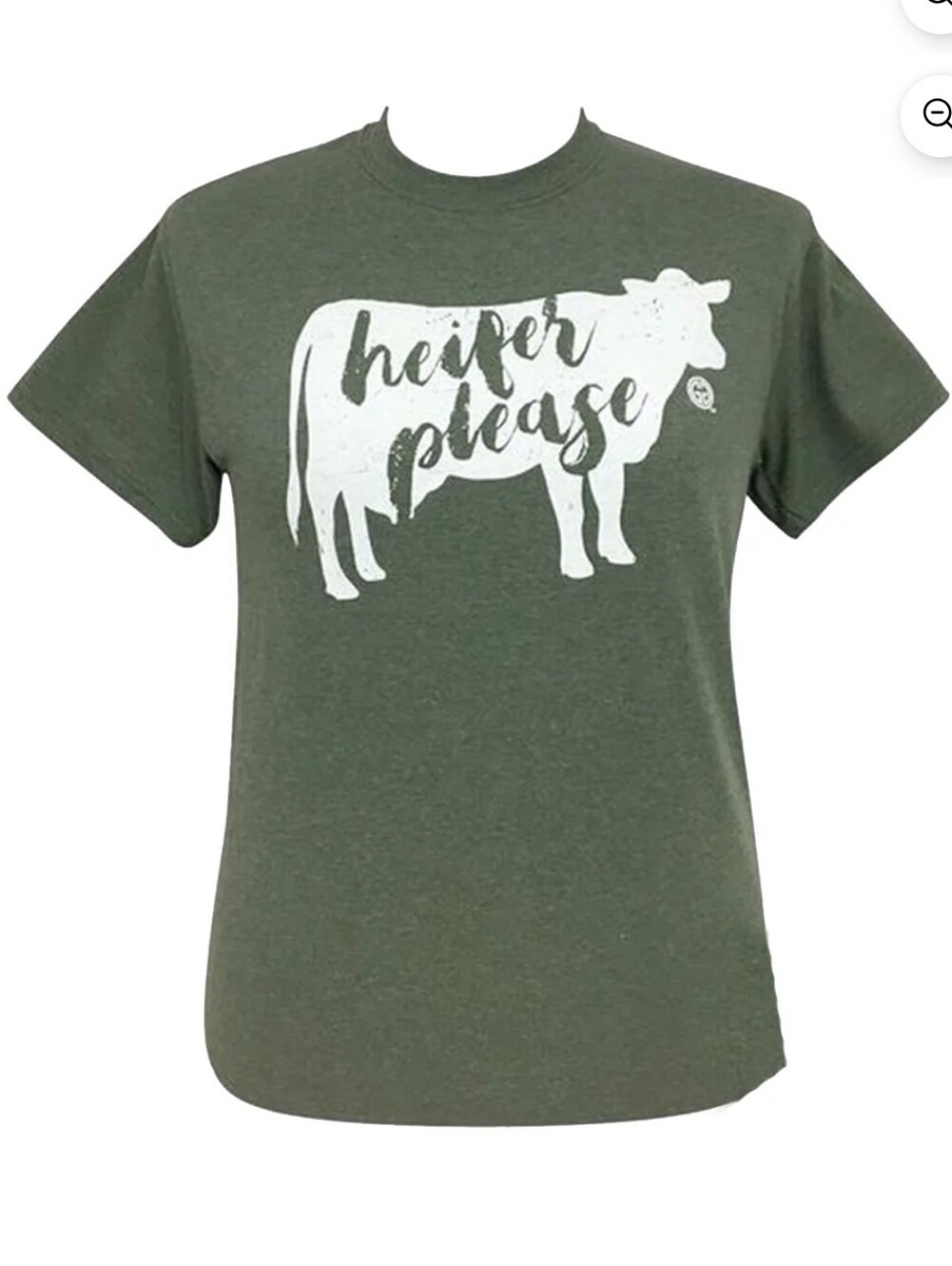 Girlie Girl Originals Heifer Please Tee Size 2X